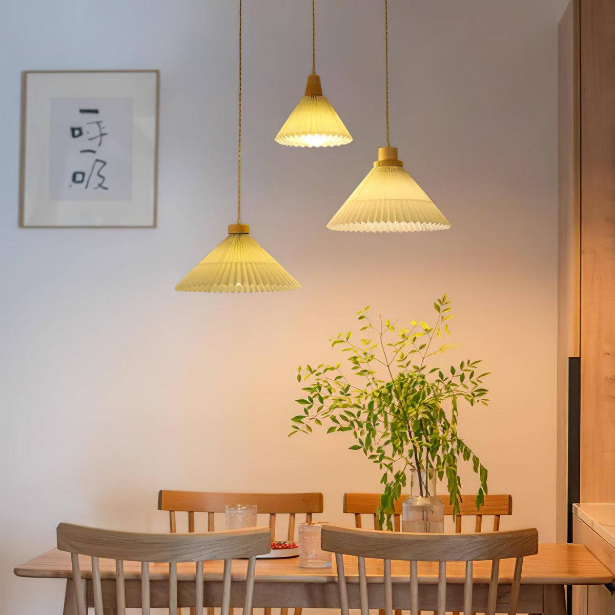 Flora Lampe Pendante en Bois Moderne - Neutralighting