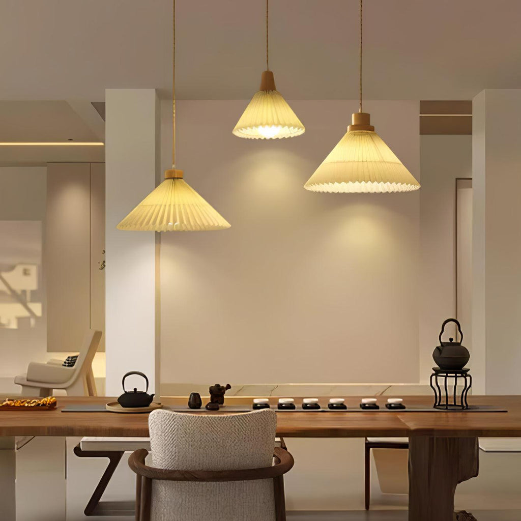 Flora Lampe Pendante en Bois Moderne - Neutralighting
