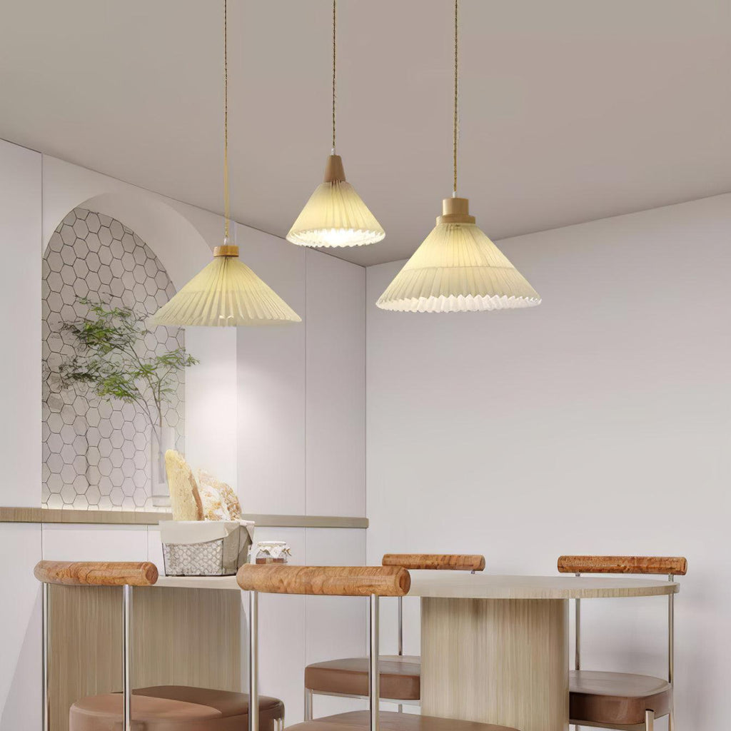 Flora Lampe Pendante en Bois Moderne - Neutralighting