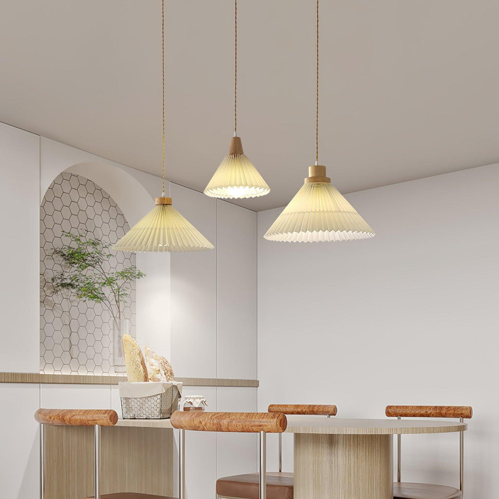 Flora Lampe Pendante en Bois Moderne - Neutralighting