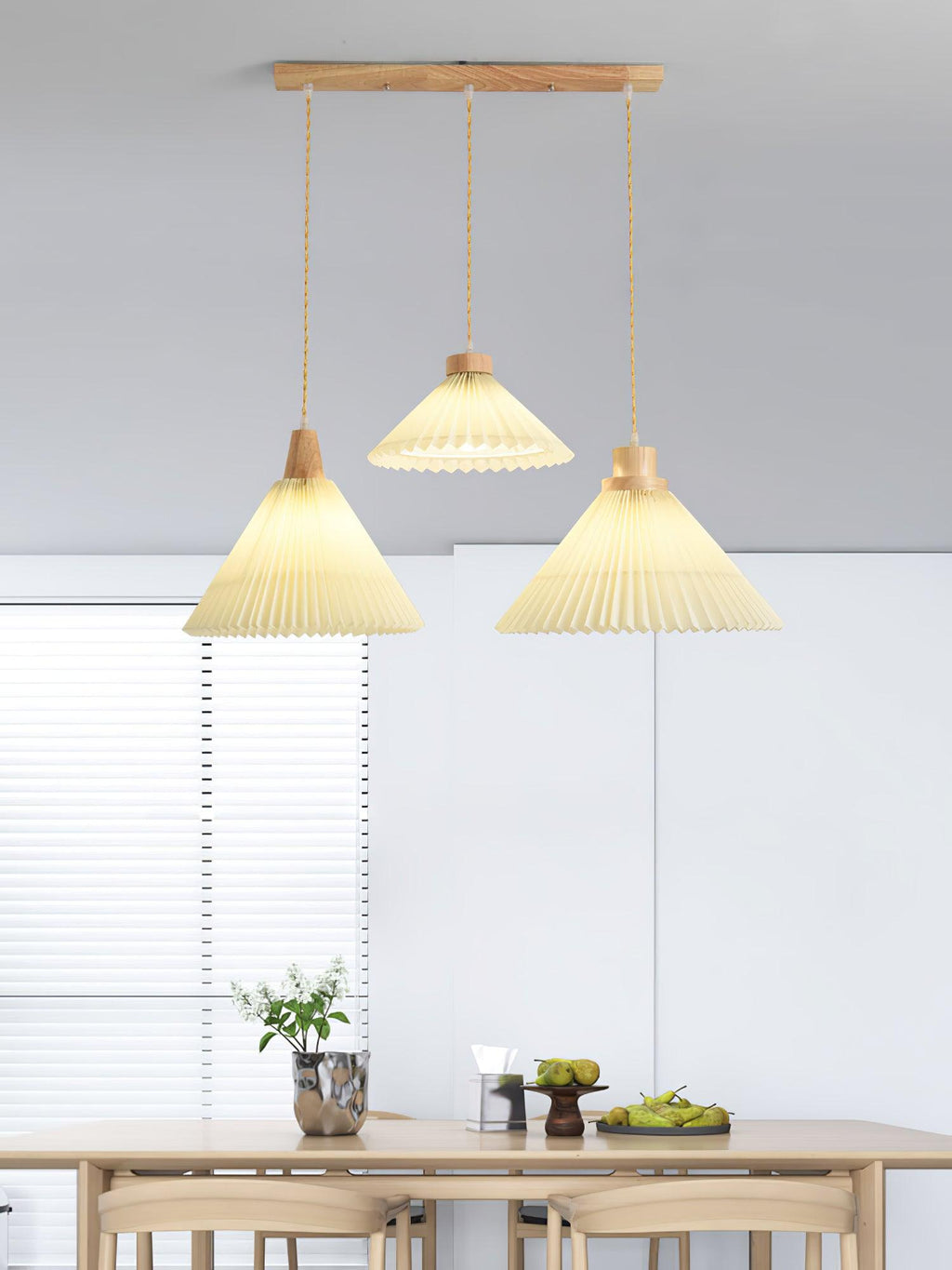 Flora Lampe Pendante en Bois Moderne - Neutralighting