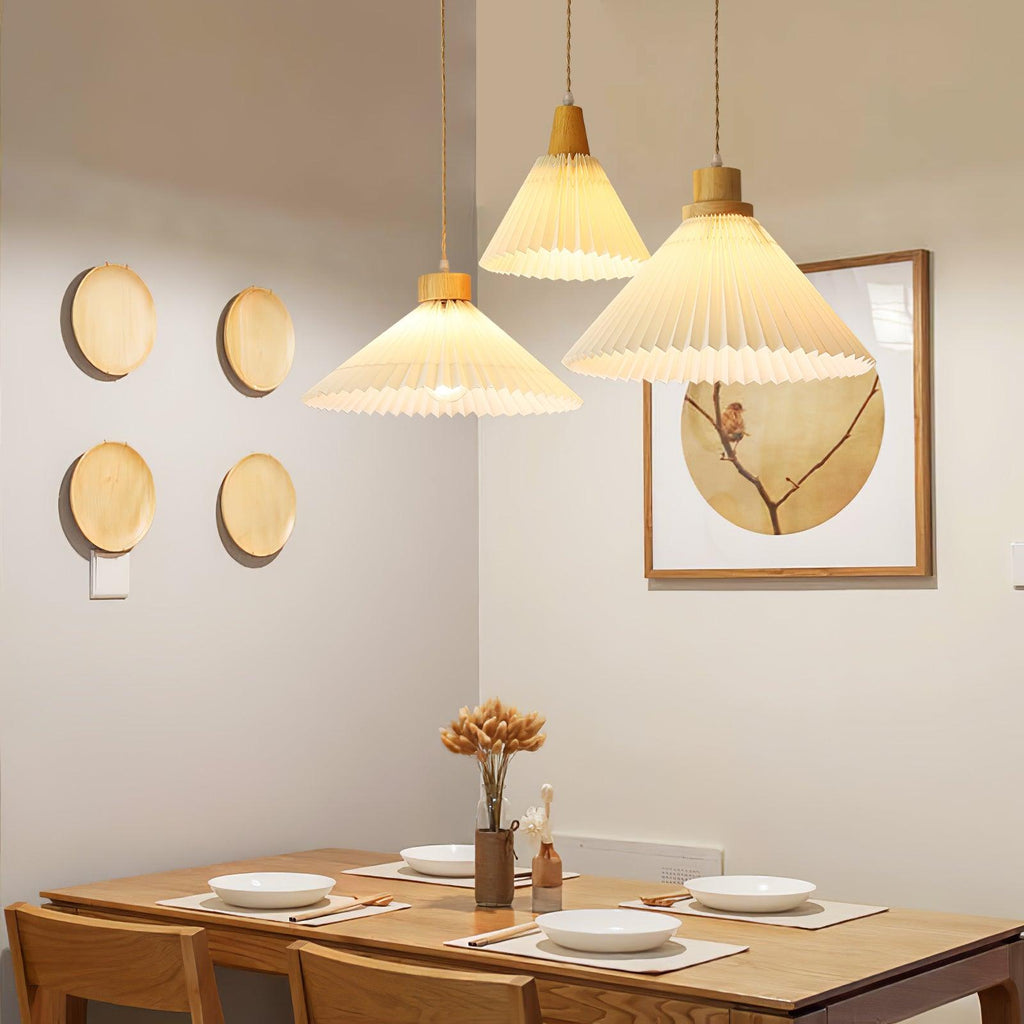 Flora Lampe Pendante en Bois Moderne - Neutralighting
