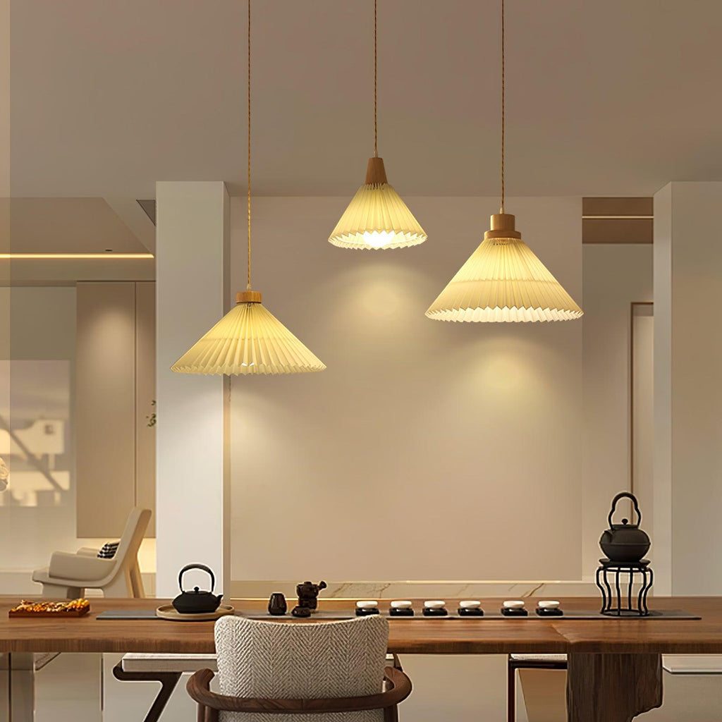 Flora Lampe Pendante en Bois Moderne - Neutralighting