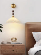 Eurlaeel Applique Murale Plissée en Bois Premium - Neutralighting