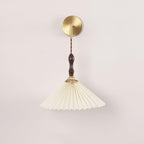 Eurlaeel Applique Murale Plissée en Bois Premium - Neutralighting