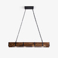 Lustra Lustre Pleva Bois Naturel Linéaire - Neutralighting