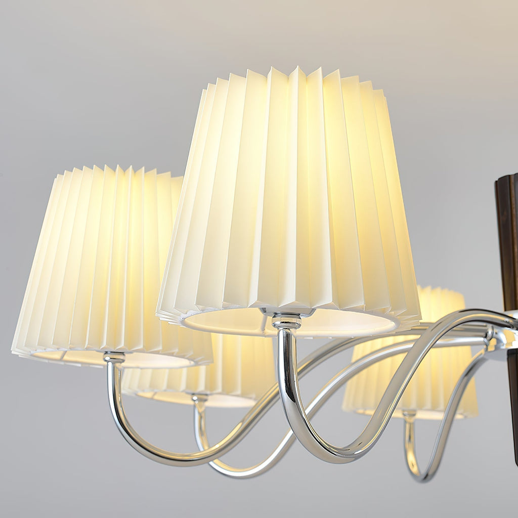 Aurora Lustre en tissu plissé classique - Neutralighting