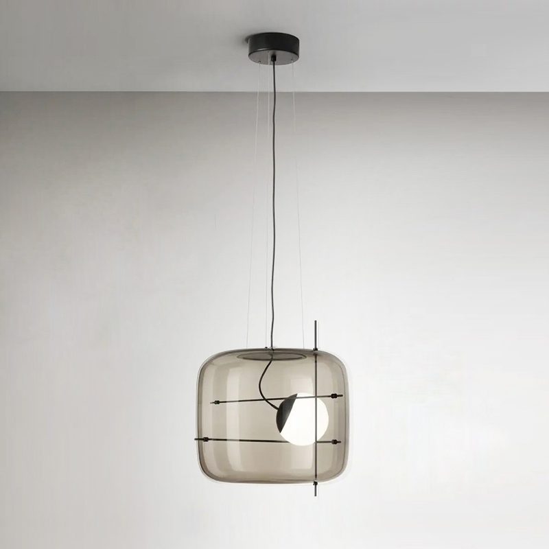 Lune Lampe Pendante en Verre Contemporaine - Neutralighting