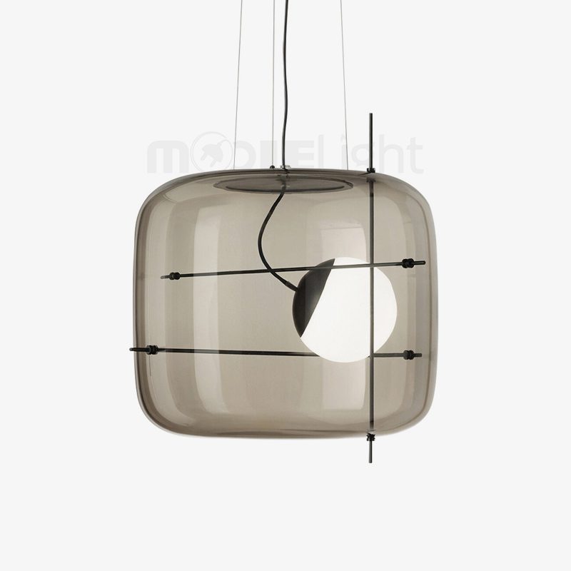 Lune Lampe Pendante en Verre Contemporaine - Neutralighting