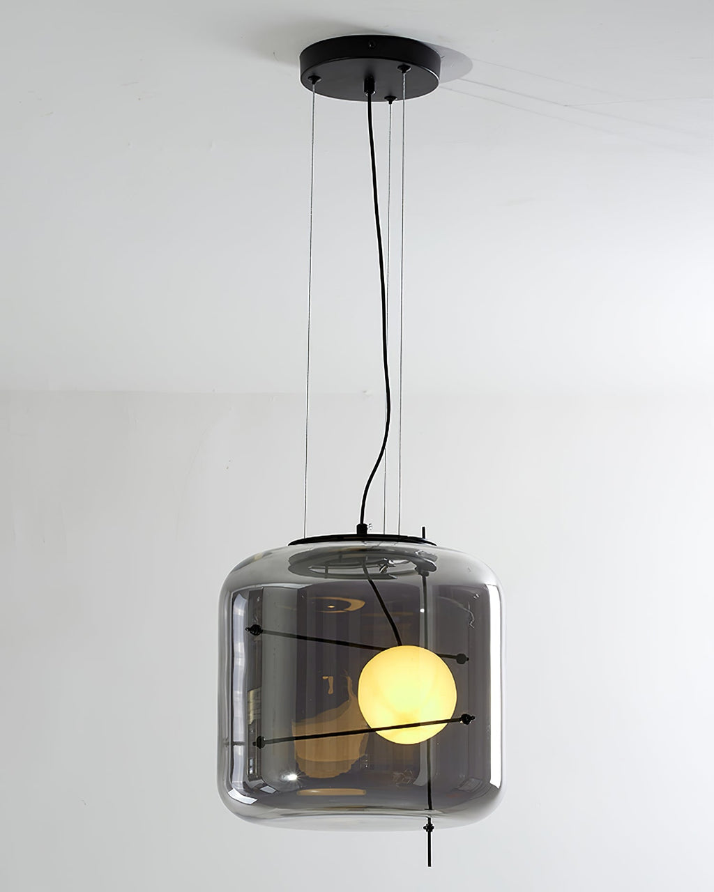 Lune Lampe Pendante en Verre Contemporaine - Neutralighting