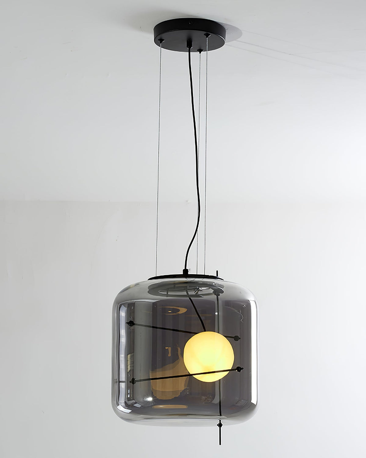 Lune Lampe Pendante en Verre Contemporaine - Neutralighting