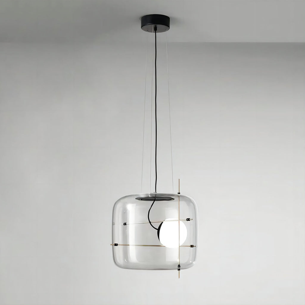 Lune Lampe Pendante en Verre Contemporaine - Neutralighting