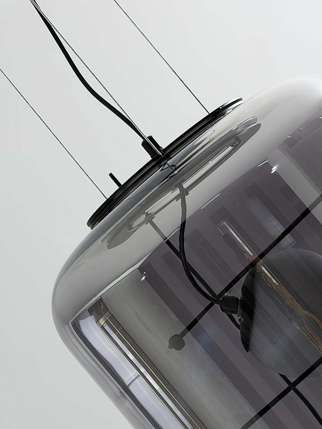 Lune Lampe Pendante en Verre Contemporaine - Neutralighting