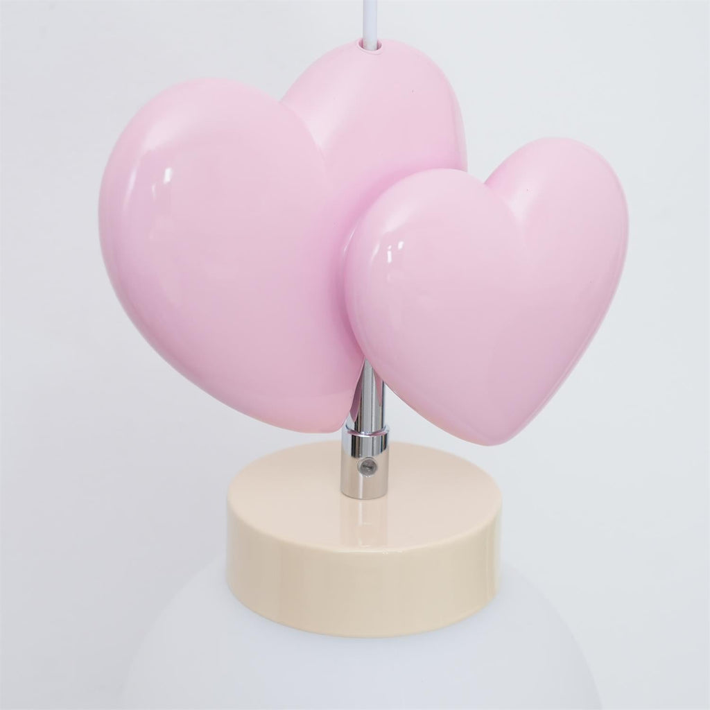 Riva Applique Murale Résine Cœur Verre - Neutralighting