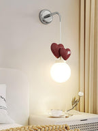 Riva Applique Murale Résine Cœur Verre - Neutralighting