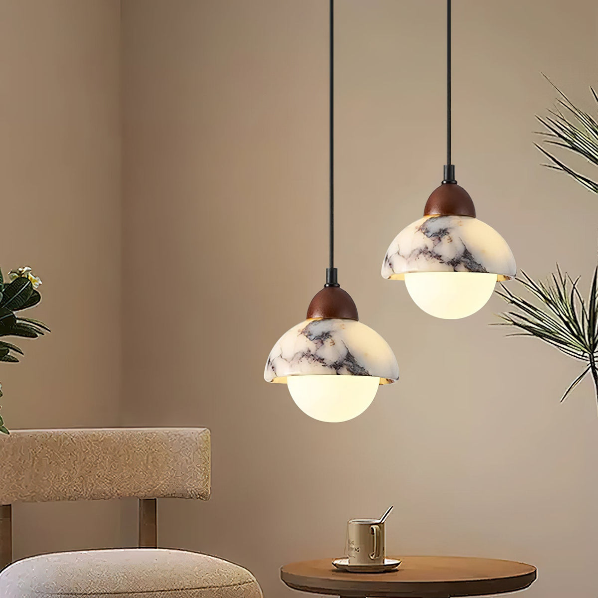 Vilaeisra Suspension Marbre Moderne - Neutralighting