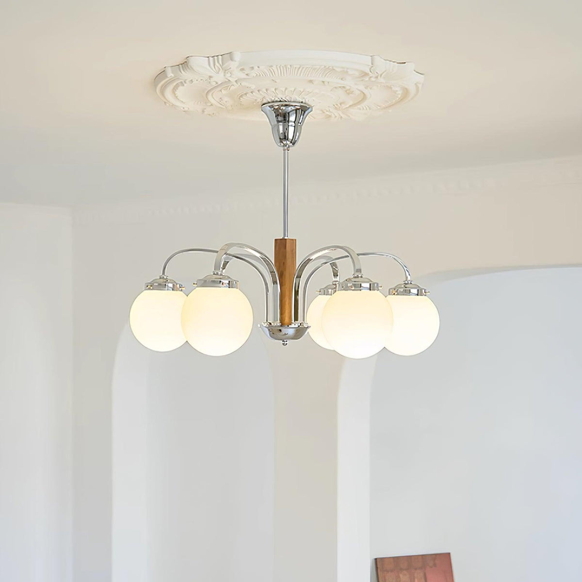 Polaris Lustra Lustre Art Déco Élégance Inspirée du Bauhaus - Neutralighting