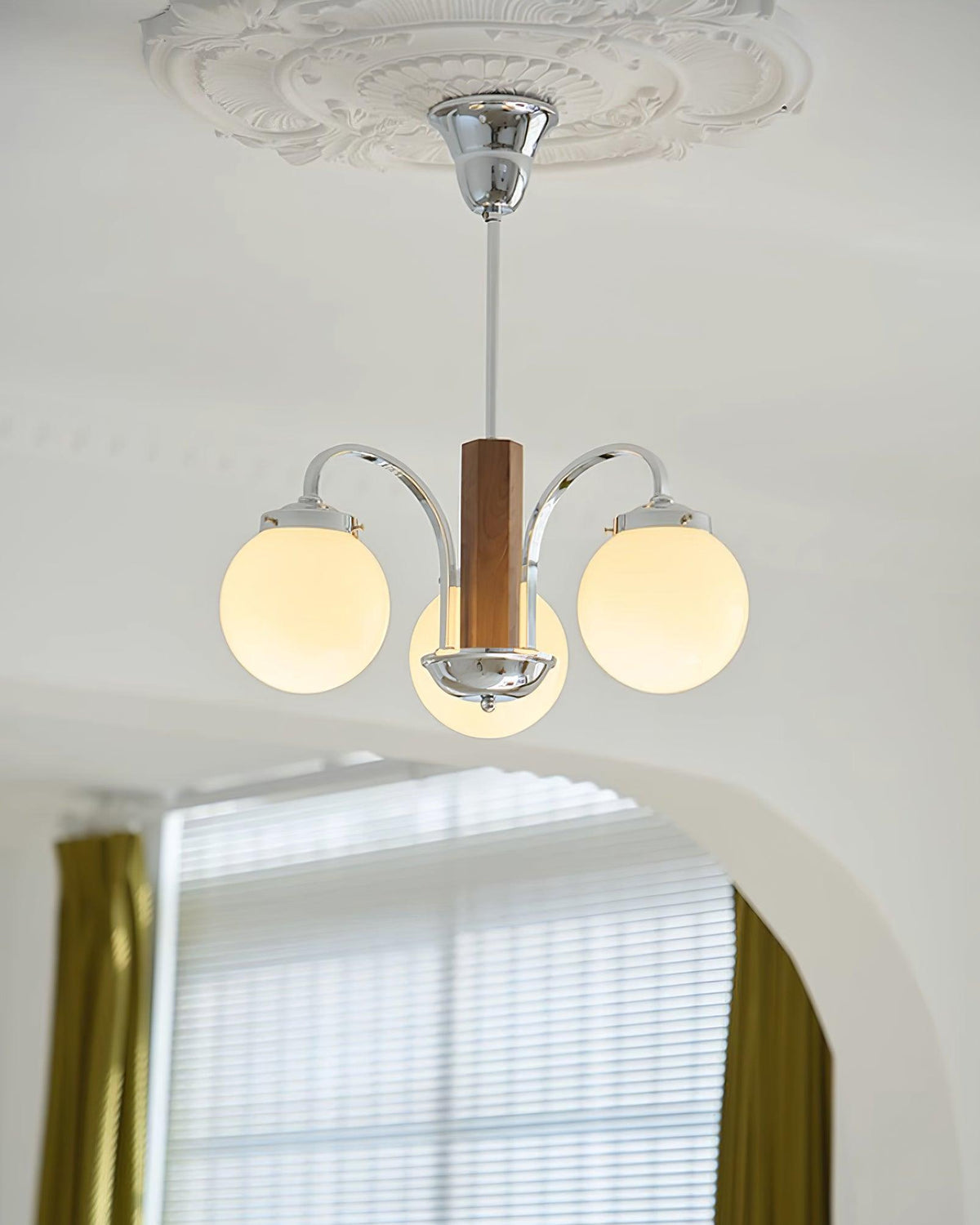 Polaris Lustra Lustre Art Déco Élégance Inspirée du Bauhaus - Neutralighting