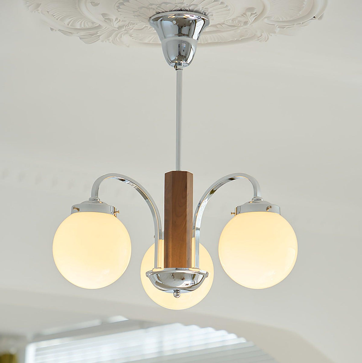 Polaris Lustra Lustre Art Déco Élégance Inspirée du Bauhaus - Neutralighting