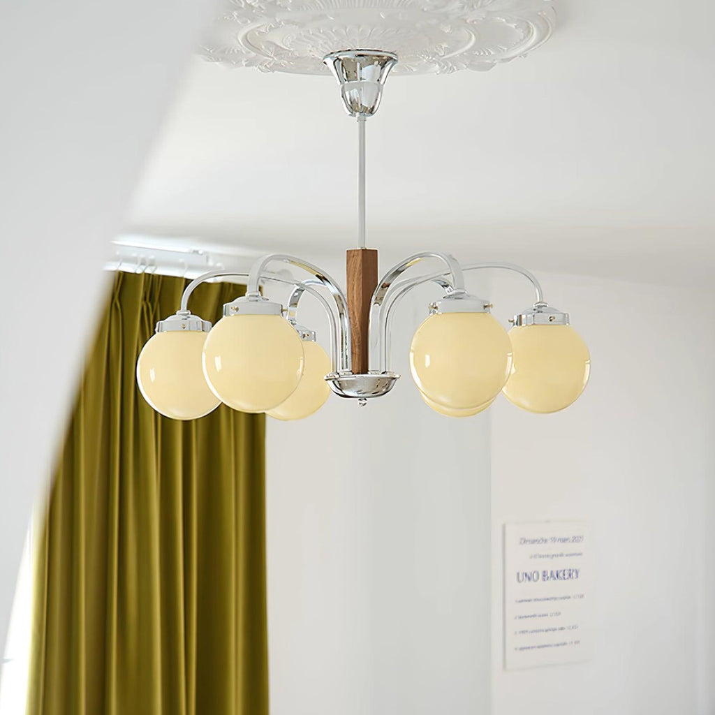 Polaris Lustra Lustre Art Déco Élégance Inspirée du Bauhaus - Neutralighting