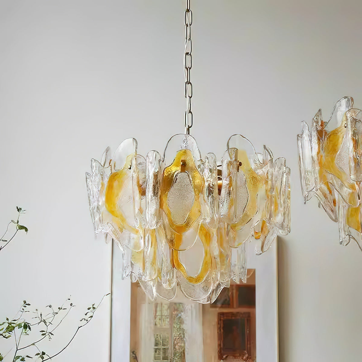 Zecaryra Lustre en Verre Luxe Postmoderne - Neutralighting