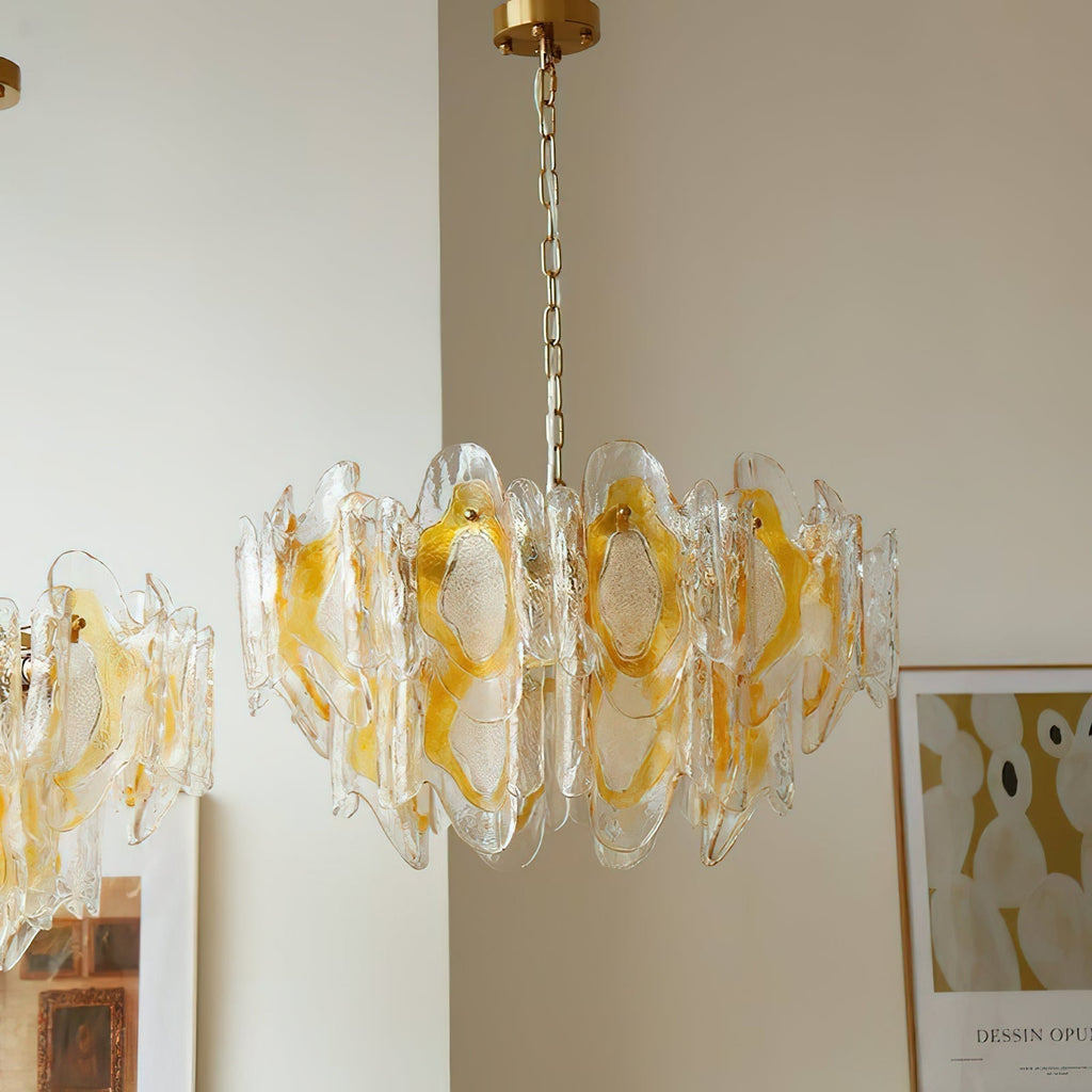 Zecaryra Lustre en Verre Luxe Postmoderne - Neutralighting
