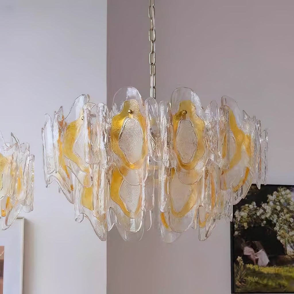 Zecaryra Lustre en Verre Luxe Postmoderne - Neutralighting