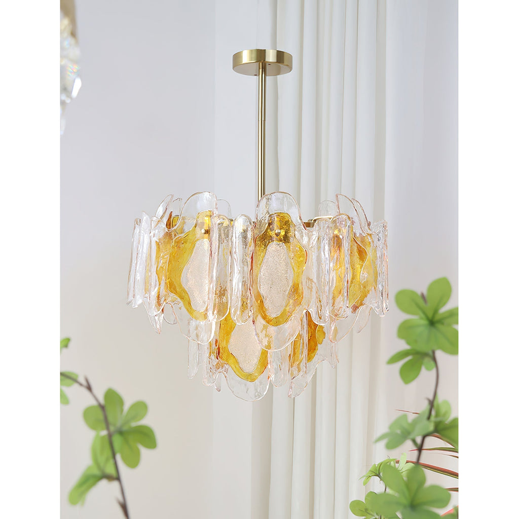 Zecaryra Lustre en Verre Luxe Postmoderne - Neutralighting