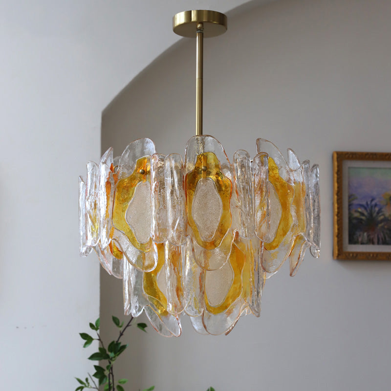 Zecaryra Lustre en Verre Luxe Postmoderne - Neutralighting