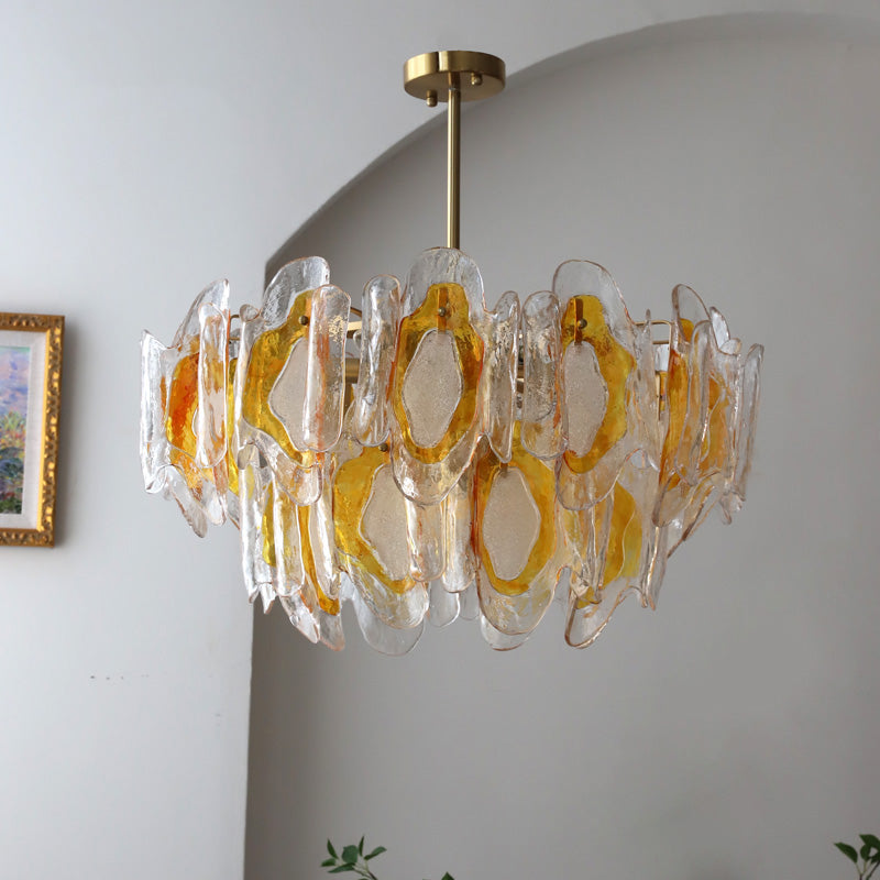 Zecaryra Lustre en Verre Luxe Postmoderne - Neutralighting