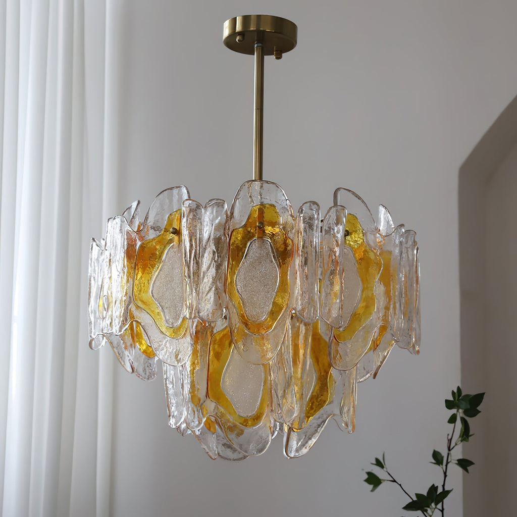 Zecaryra Lustre en Verre Luxe Postmoderne - Neutralighting