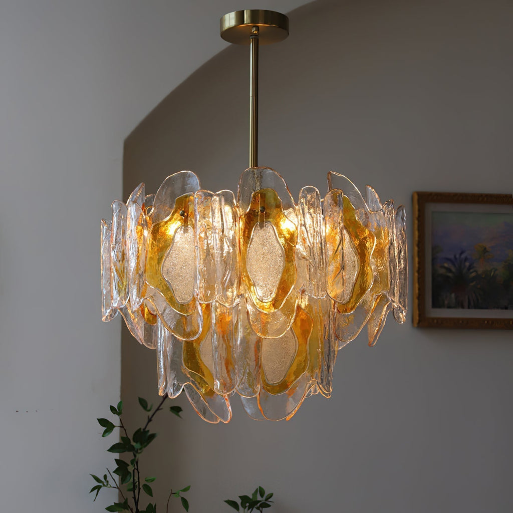 Zecaryra Lustre en Verre Luxe Postmoderne - Neutralighting