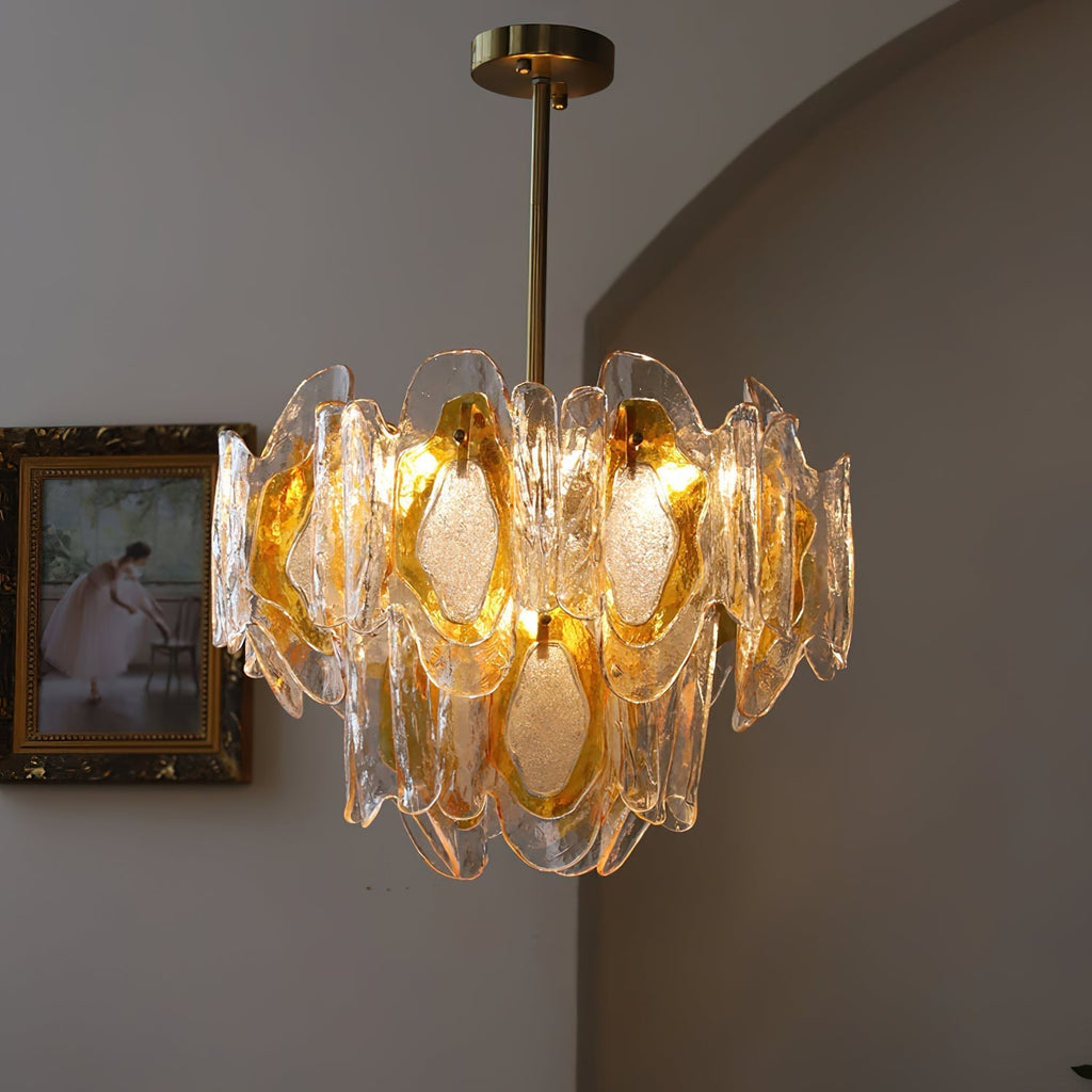 Zecaryra Lustre en Verre Luxe Postmoderne - Neutralighting