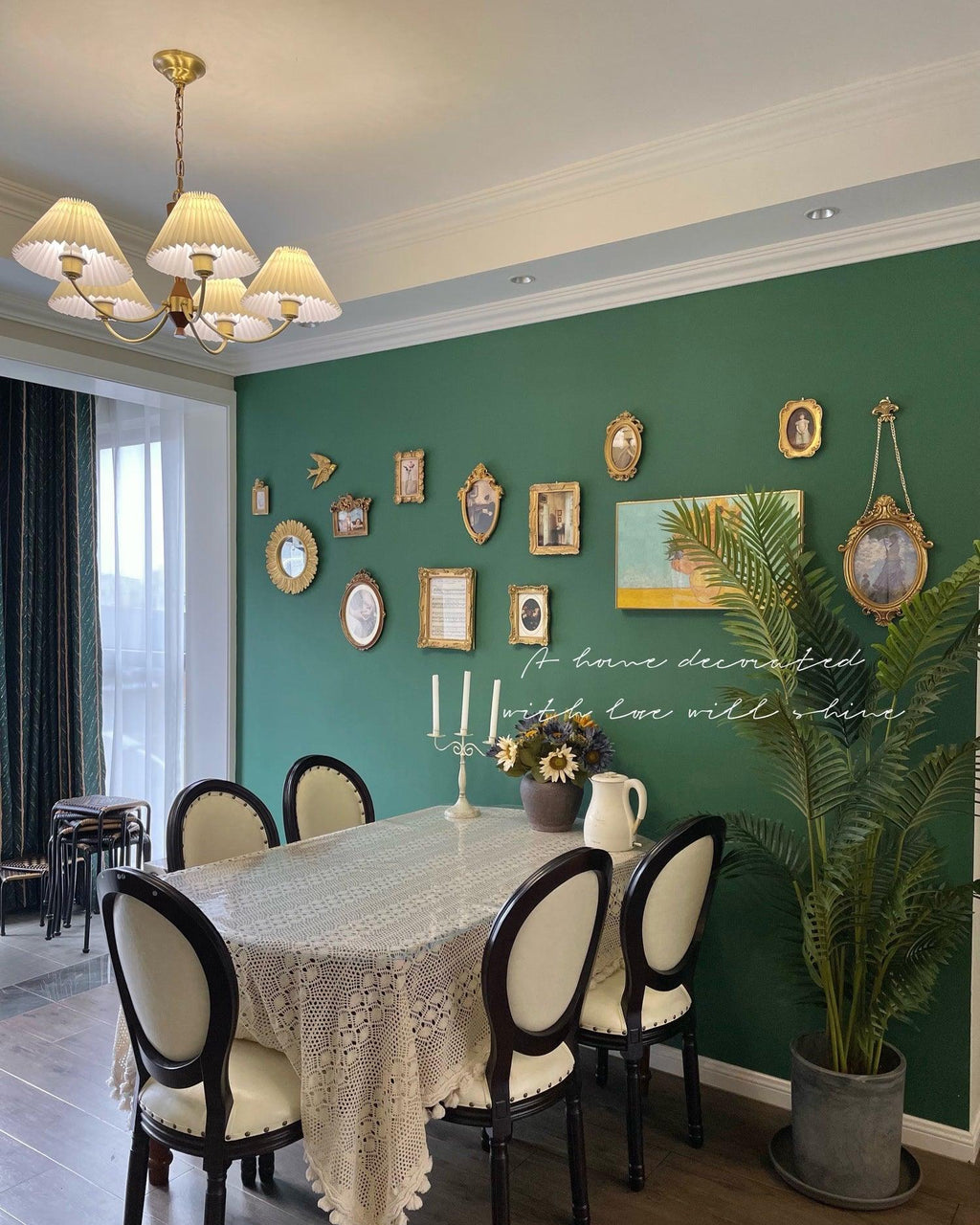 Lustra Chandelier Abat-jours Plissés Blancs - Neutralighting