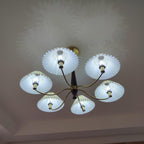 Lustra Chandelier Abat-jours Plissés Blancs - Neutralighting
