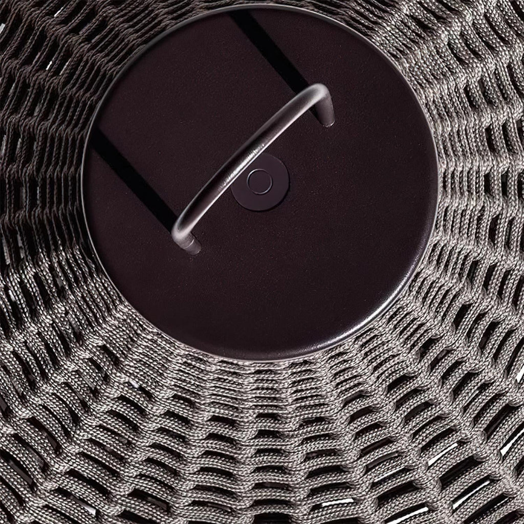 Poltrona Lampe Extérieure Lanterne Rattan Goutte d'Eau Rustique - Neutralighting