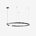 Lustra Suspension Lampe Anneau Noir Rond - Neutralighting