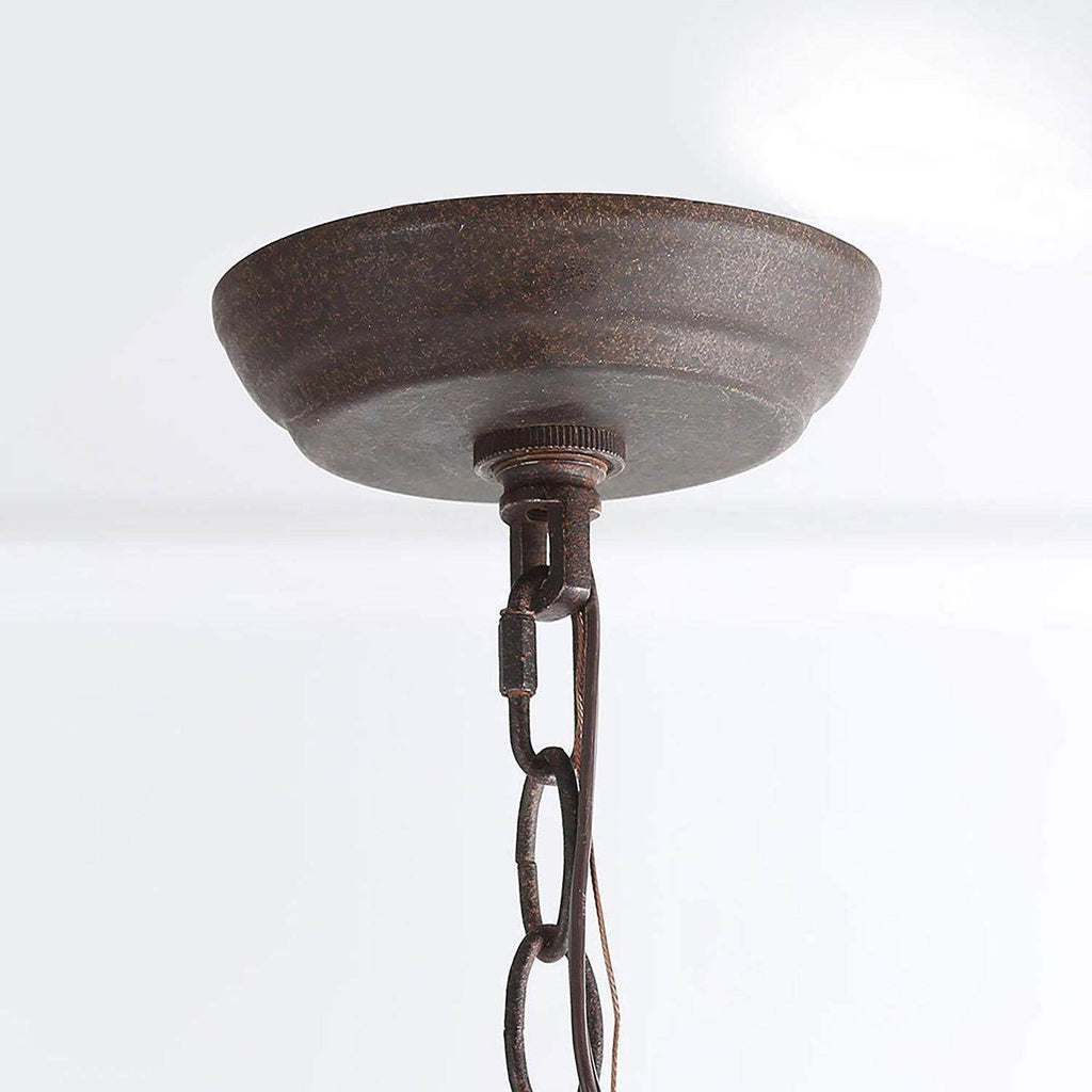 Zonorira Lustre en Bois Industriel Vintage - Neutralighting