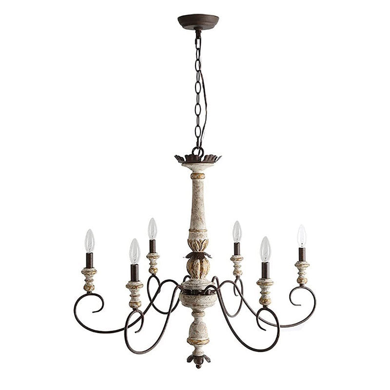 Zonorira Lustre en Bois Industriel Vintage - Neutralighting