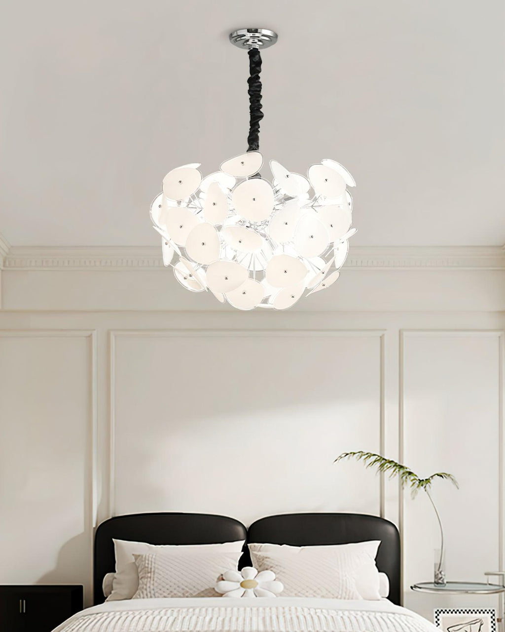 Orcariol Chandelier en Verre Futuriste - Neutralighting