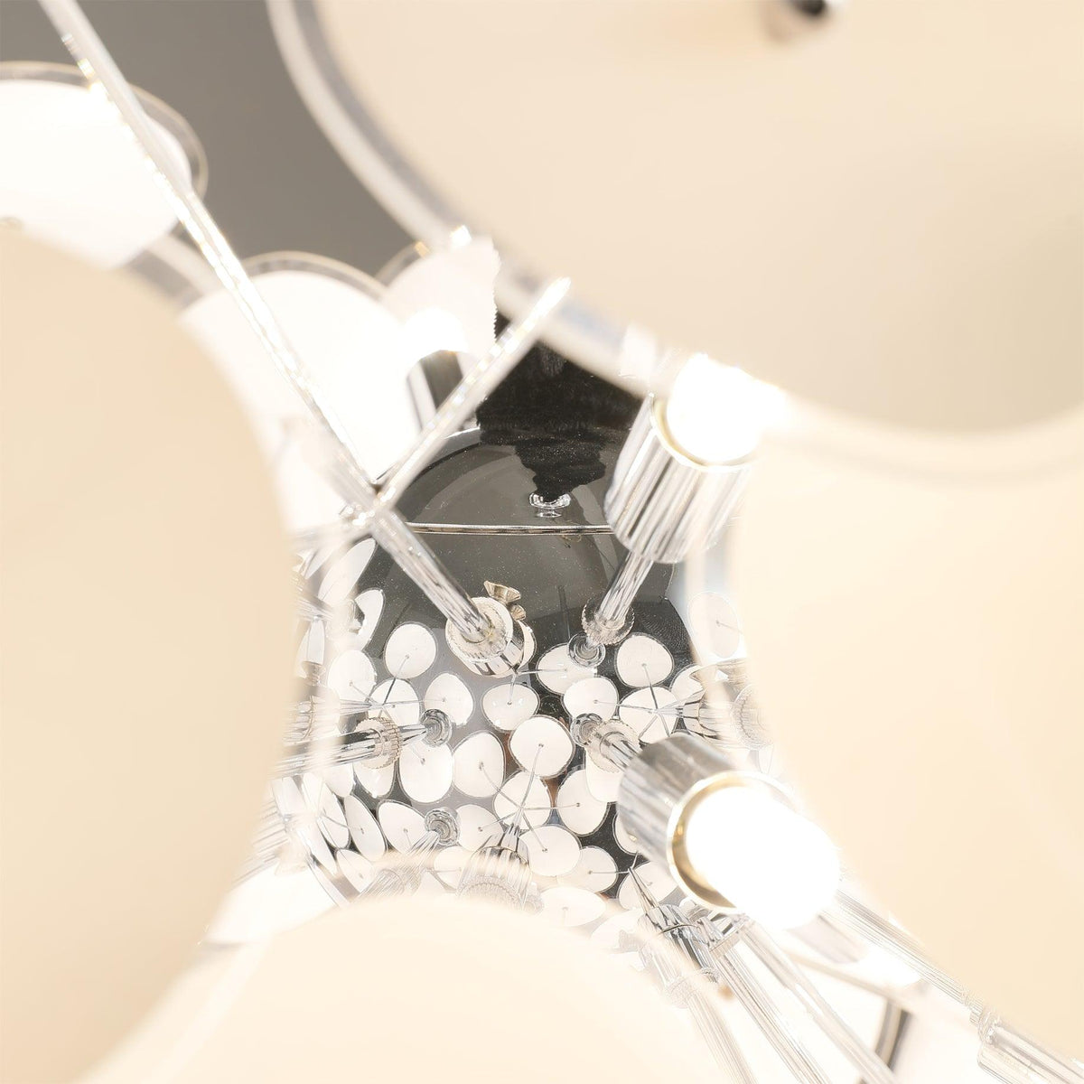 Orcariol Chandelier en Verre Futuriste - Neutralighting