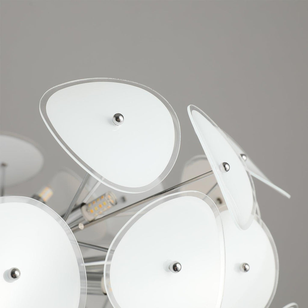Orcariol Chandelier en Verre Futuriste - Neutralighting