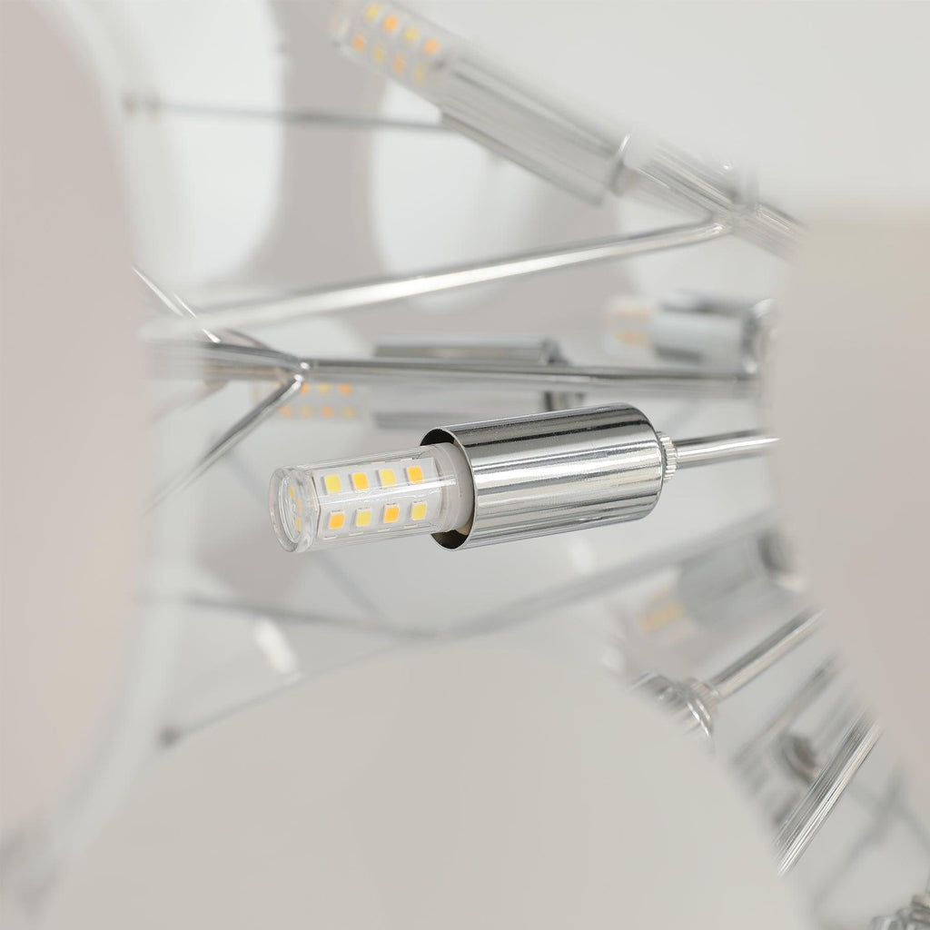 Orcariol Chandelier en Verre Futuriste - Neutralighting