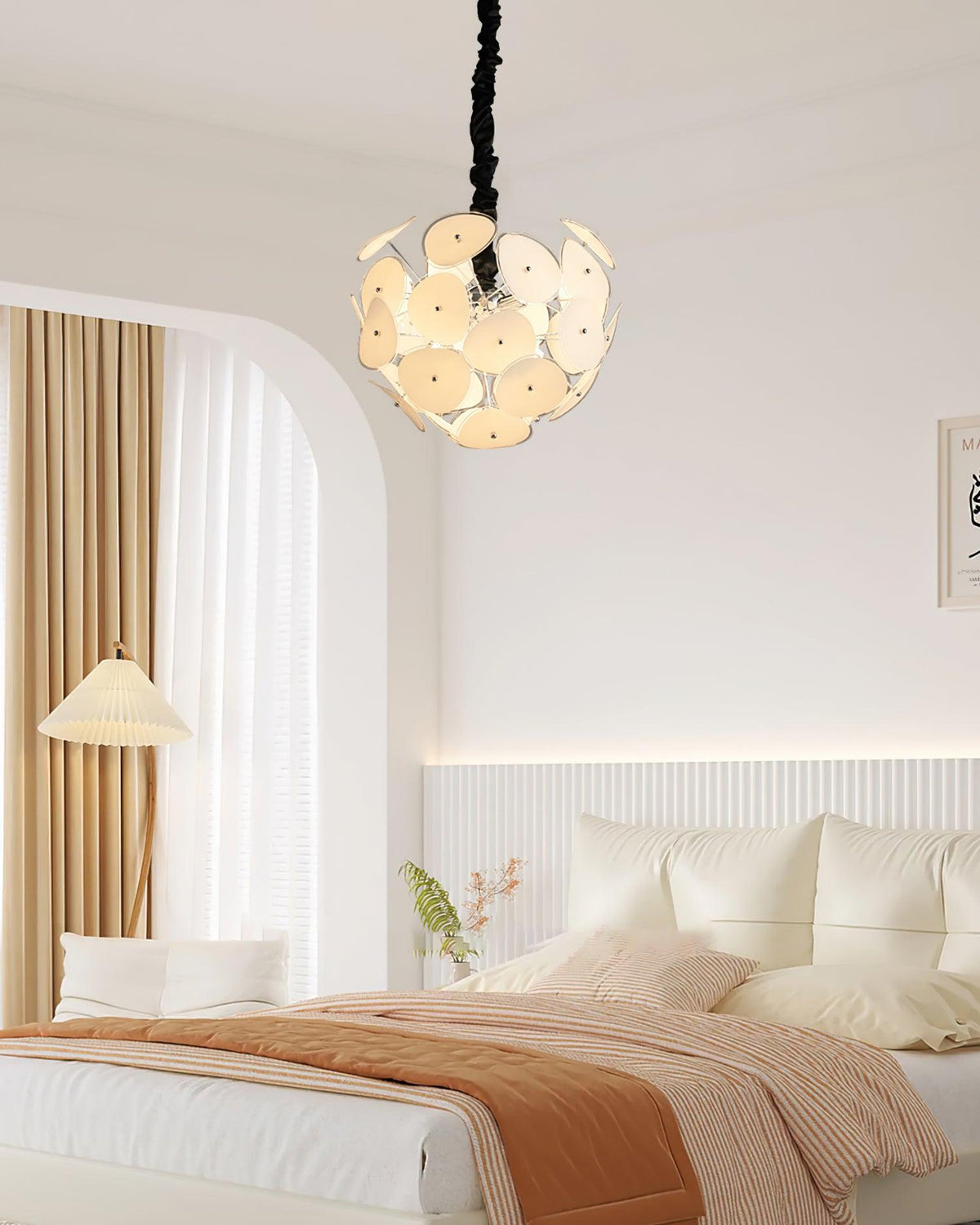 Orcariol Chandelier en Verre Futuriste - Neutralighting
