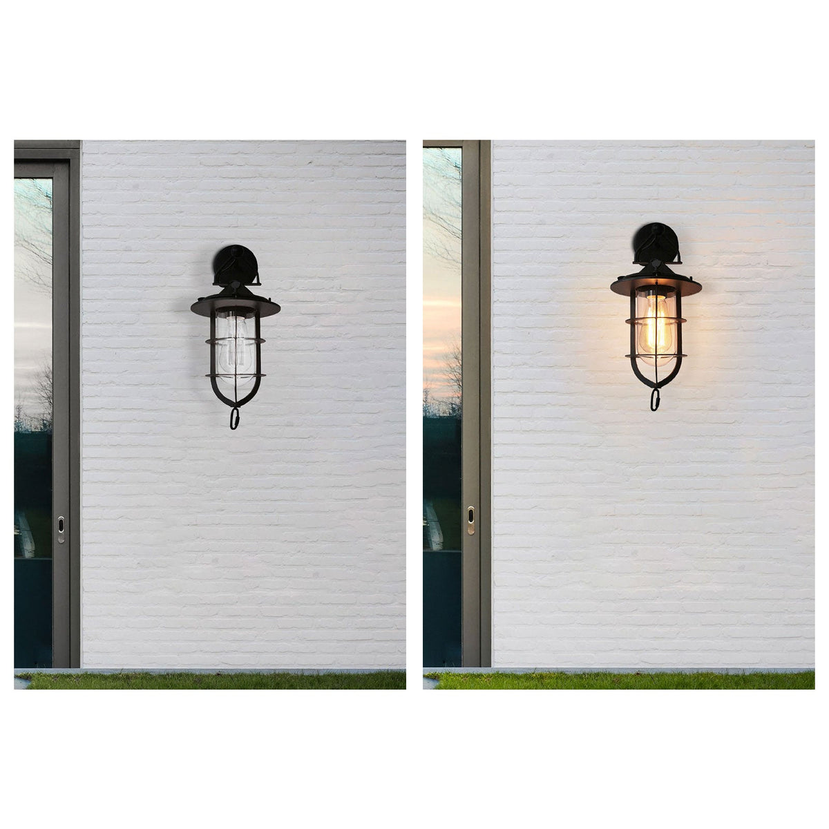 Zatheir Applique Métal Industriel Classique Vintage - Neutralighting