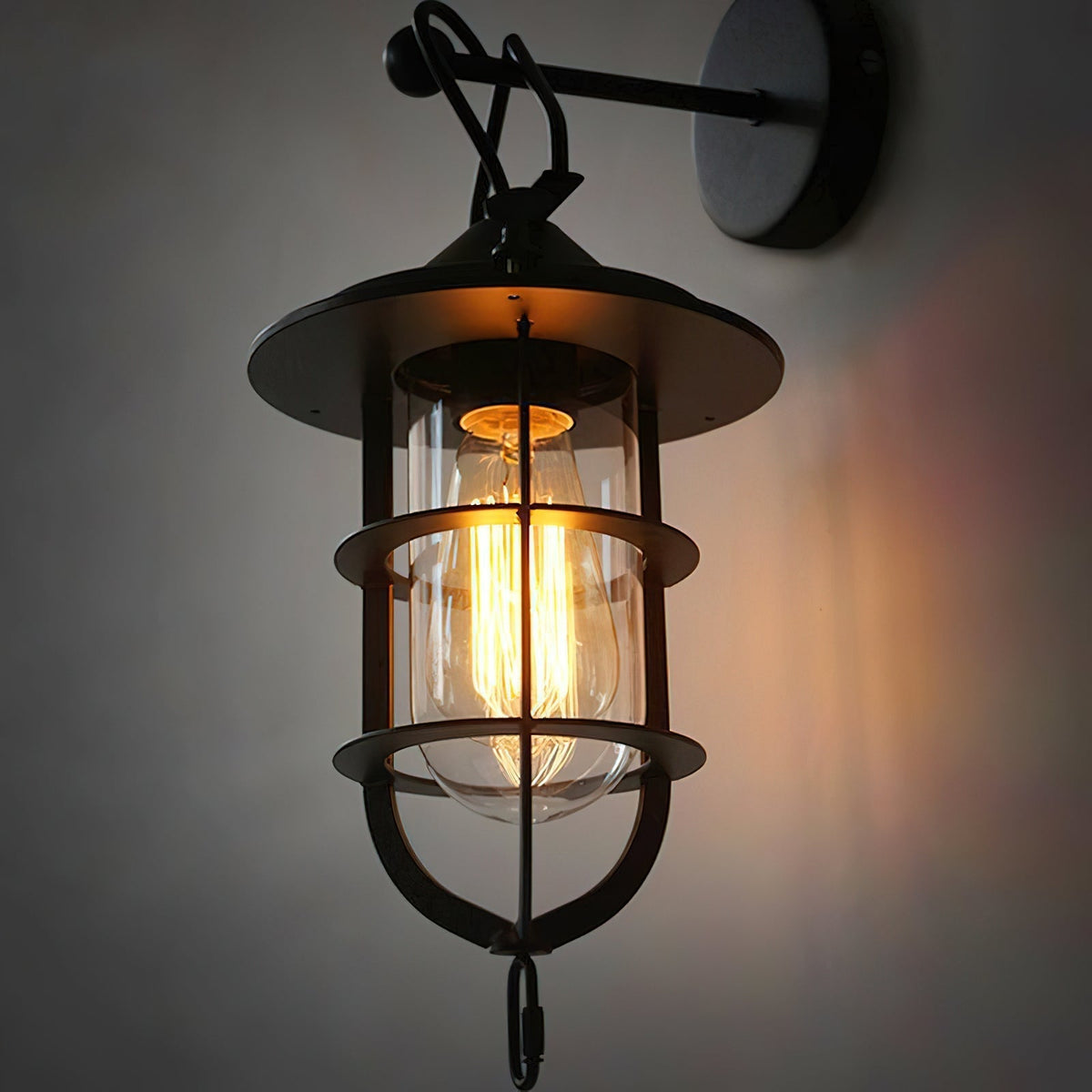 Zatheir Applique Métal Industriel Classique Vintage - Neutralighting