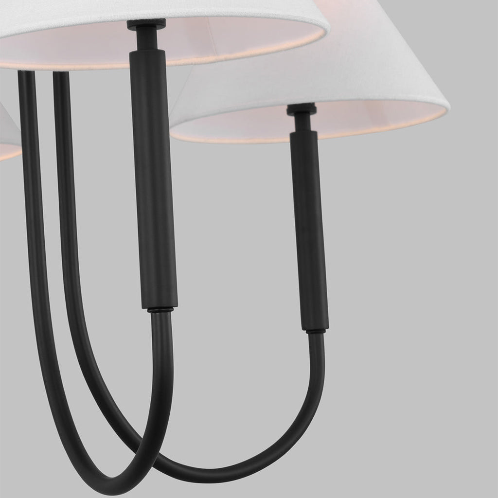 Nycareth Lustre Industriel Vintage Métal Tissu - Neutralighting