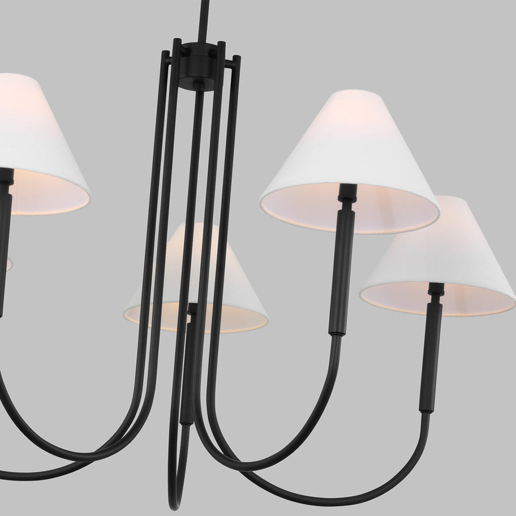 Nycareth Lustre Industriel Vintage Métal Tissu - Neutralighting