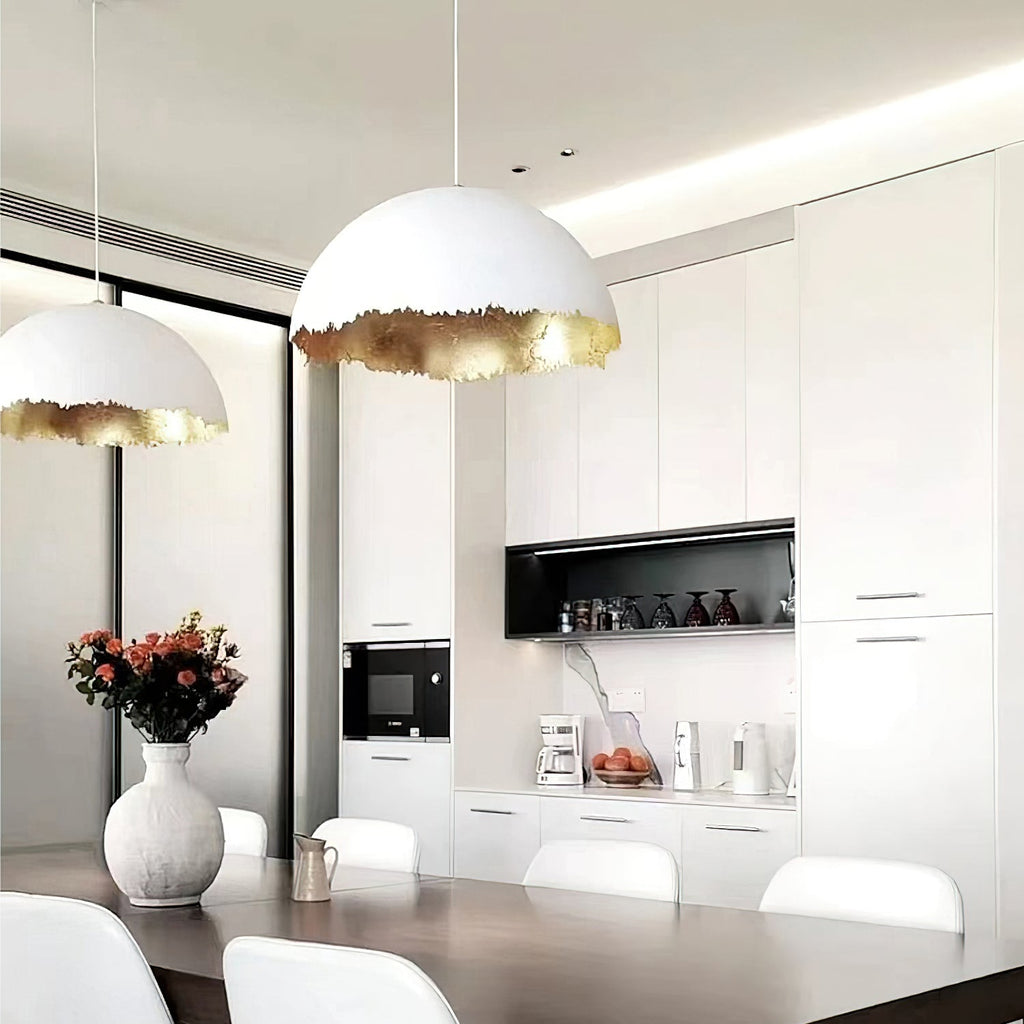 Viliriel Textured Fiberglass Pendant Light - Neutralighting