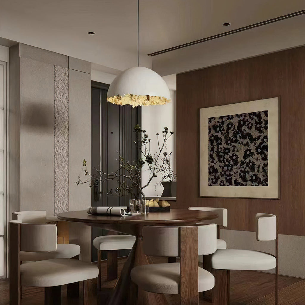 Viliriel Textured Fiberglass Pendant Light - Neutralighting